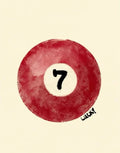 Lucky Ball Modern Poster