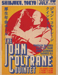 John Coltrane Quintet Vintage Poster